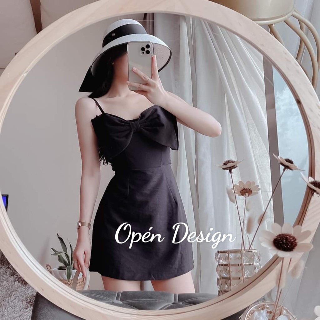 💓 ĐẦM/VÁY CAO CẤP 💓FREESHIP 💓 VÁY 2 DÂY NƠ NGỰC HOT HIT CHẤT LIỆU ĐŨI(có ảnh thật cận chất) | BigBuy360 - bigbuy360.vn