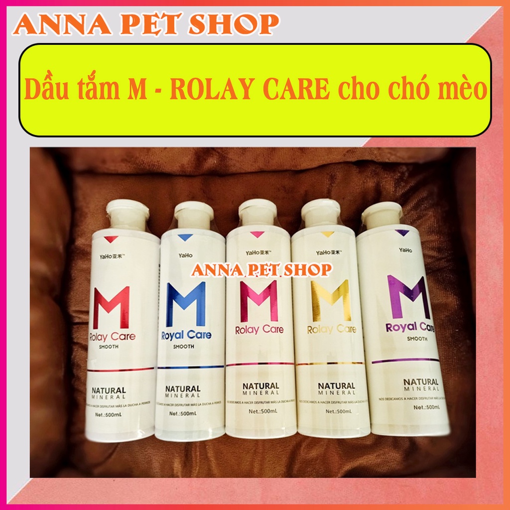 Dầu tắm M - ROLAY CARE cho mọi dòng chó mèo
