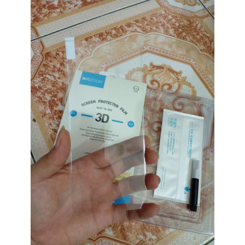 Kính cường lực UV KUZOOM trong suốt SamSung S21 Plus, S21 Ultra cảm ứng siêu nhạy