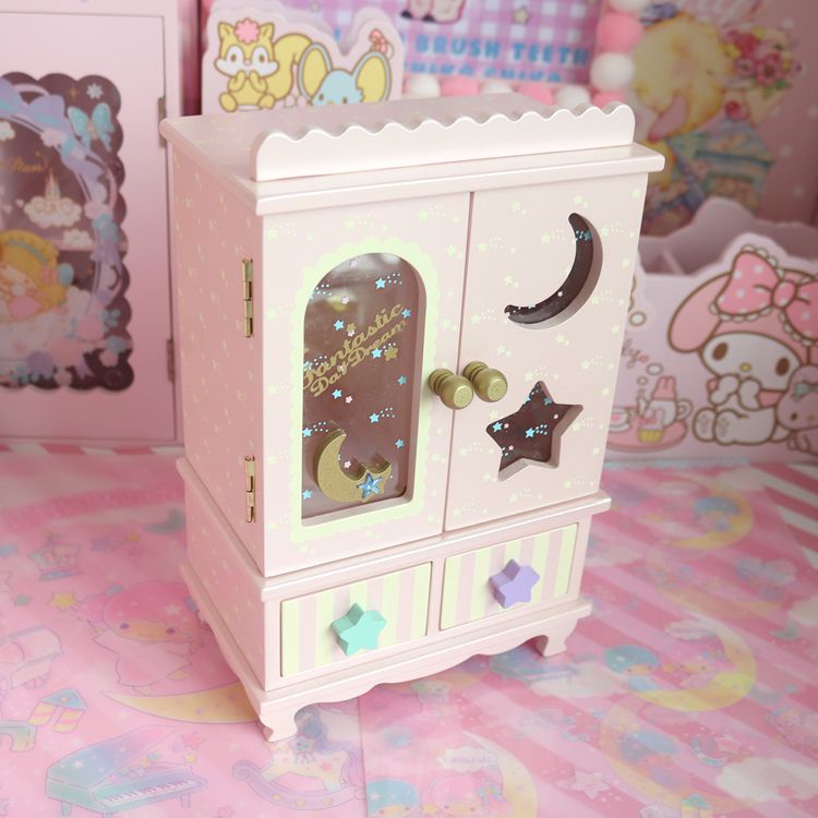 TỦ GỖ MINI ĐỰNG TRANG SỨC 2058