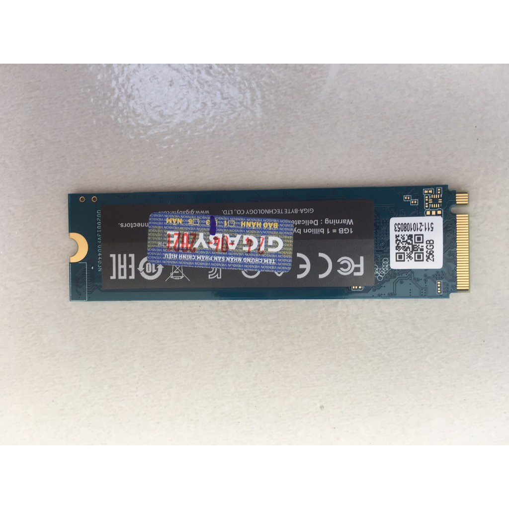 [Mã 255ELSALE giảm 7% đơn 300K] Ô cứng SSD M2 NVMe 256gb Gigabyte 1700/1550MB/s - Viễn Sơn phân phối | BigBuy360 - bigbuy360.vn