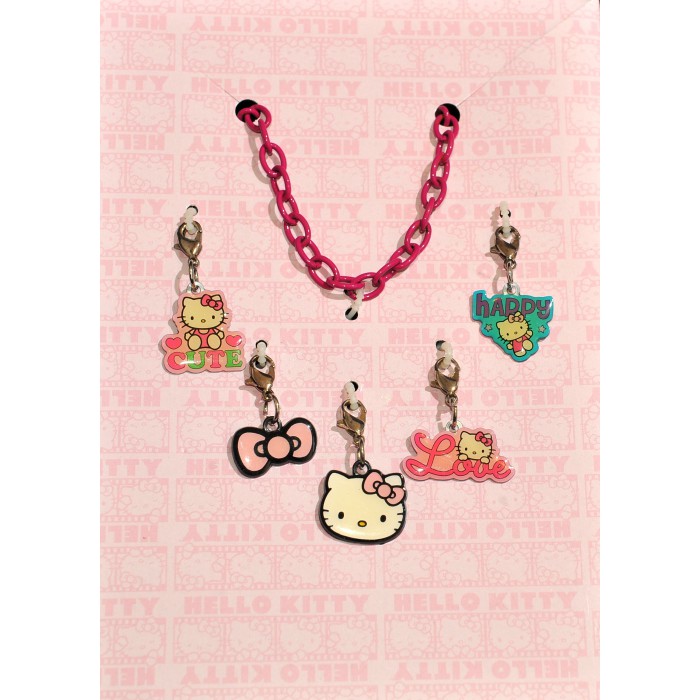 Vòng đeo 5 mặt hellokitty