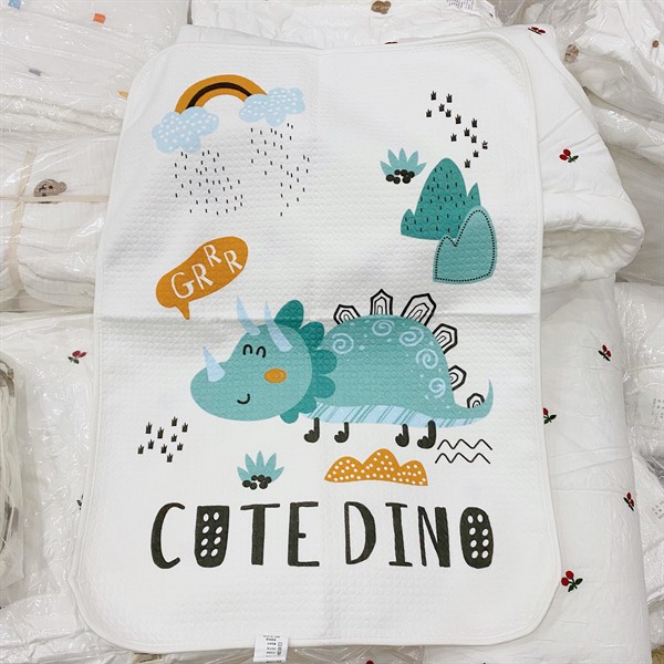 Tấm lót chống thấm cho bé ORGANIC cao cấp. Miếng lót chống thấm 4 lớp, mềm mại, thoáng khí. 100% COTTON HỮU CƠ TỰ NHIÊN