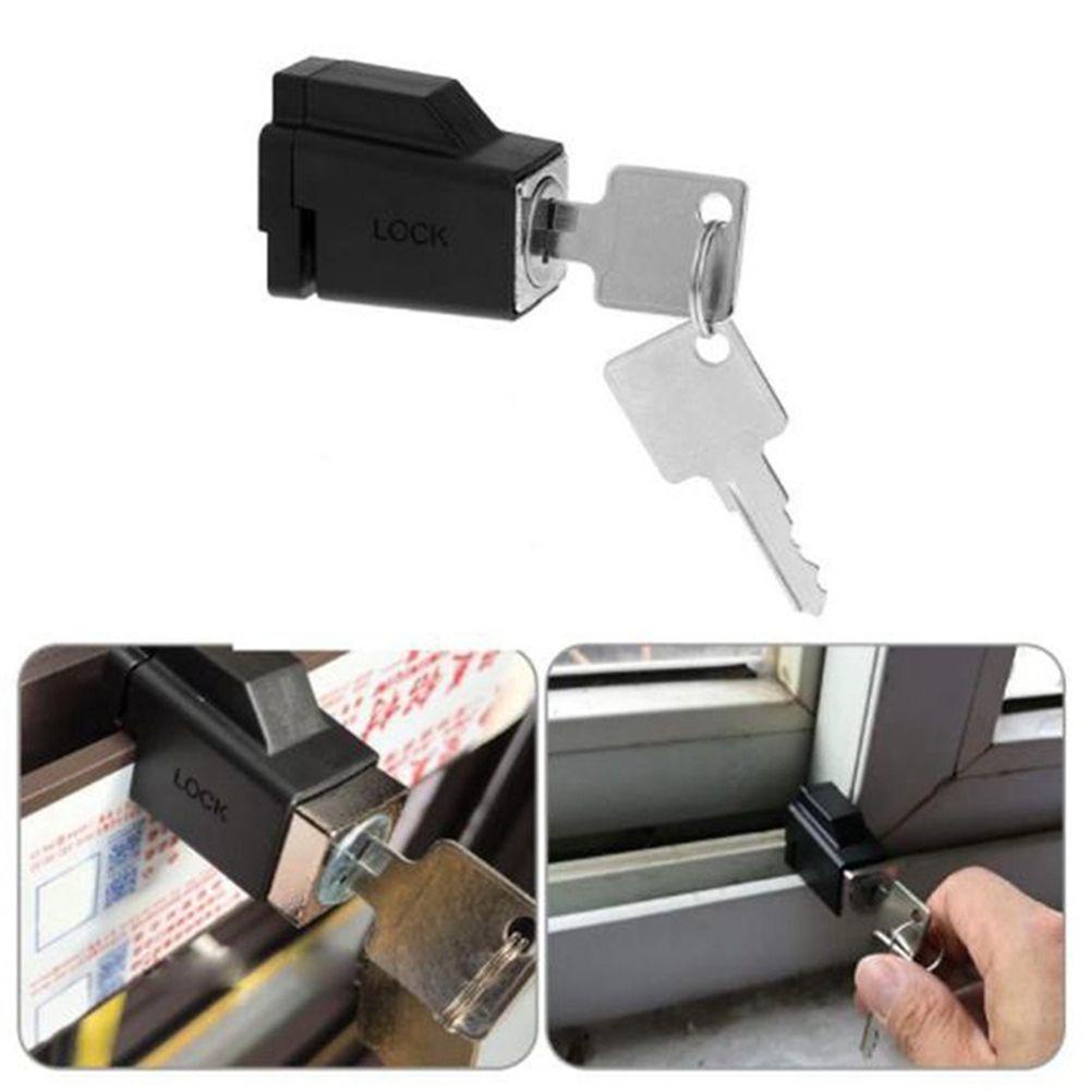 Ổ Khóa Cửa Sổ Kèm 2 Chìa Khóa Trượt An Toàn Cho Bé