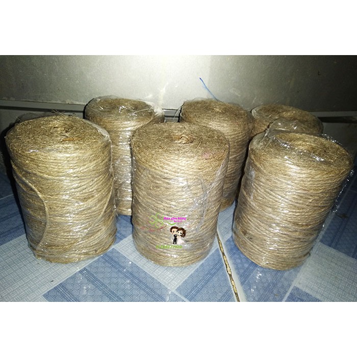 Cuộn Dây thừng  trang trí Handmade 100m loại 2mm