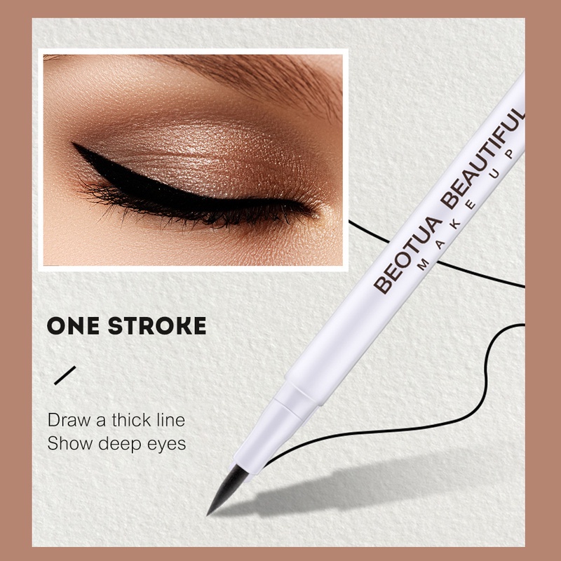 Bút Kẻ Mắt/Bút Kẻ Mắt Mềm Mịn Không Nhòe Kháng Nước Lâu Trôi 3 Màu Tùy Chọn