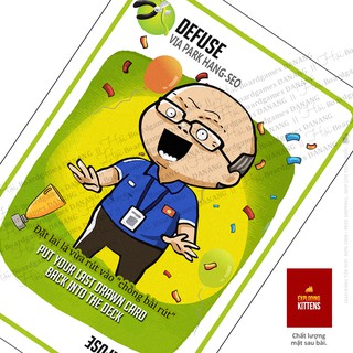 Bài Mèo Nổ Mở Rộng 20 lá Defuse