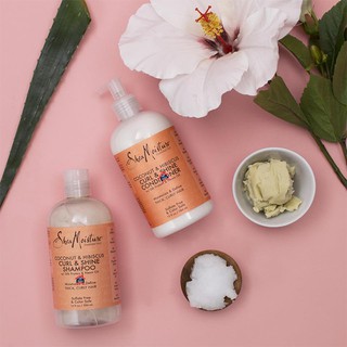 Giảm ₫161,000] Bộ dầu gội và xả Shea Moisture Coconut & Hibiscus Curl &  Shine - tháng 2/2023 - BeeCost