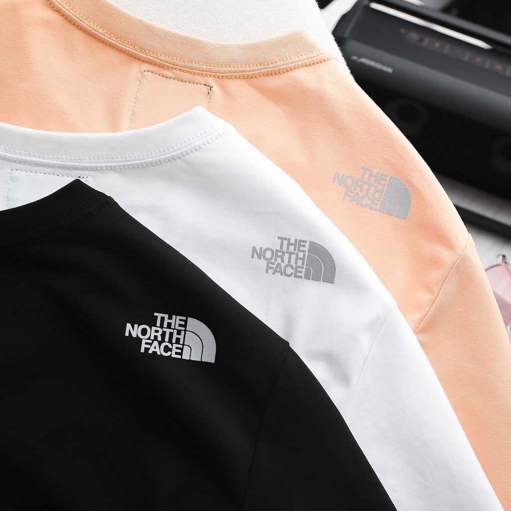 Áo Thun Nam Chất Liệu Cotton Cổ Tròn Logo In The North Face