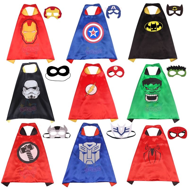 Áo Choàng Hóa Trang Nhân Vật Người Nhện / Hulk / Người Nhện Trong Phim Frozen Cho Bé