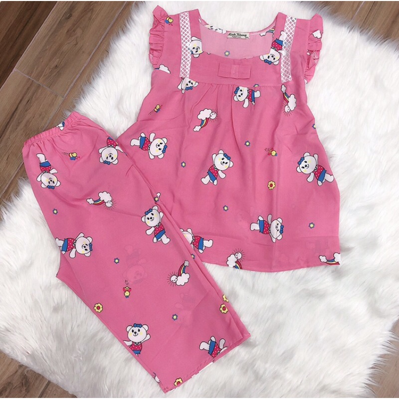 Đồ bộ lụa latin lửng siêu mát mềm