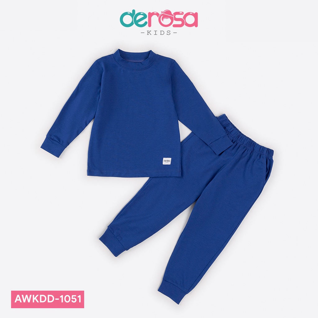 Quần áo giữ nhiệt DEROSA KIDS cho bé trai và bé gái (2 - 6 tuổi) AWKDD1051-1133B