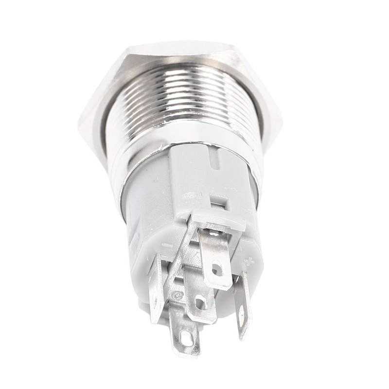 Nút BấM Còi LED 12V 16mm Cho Xe Hơi