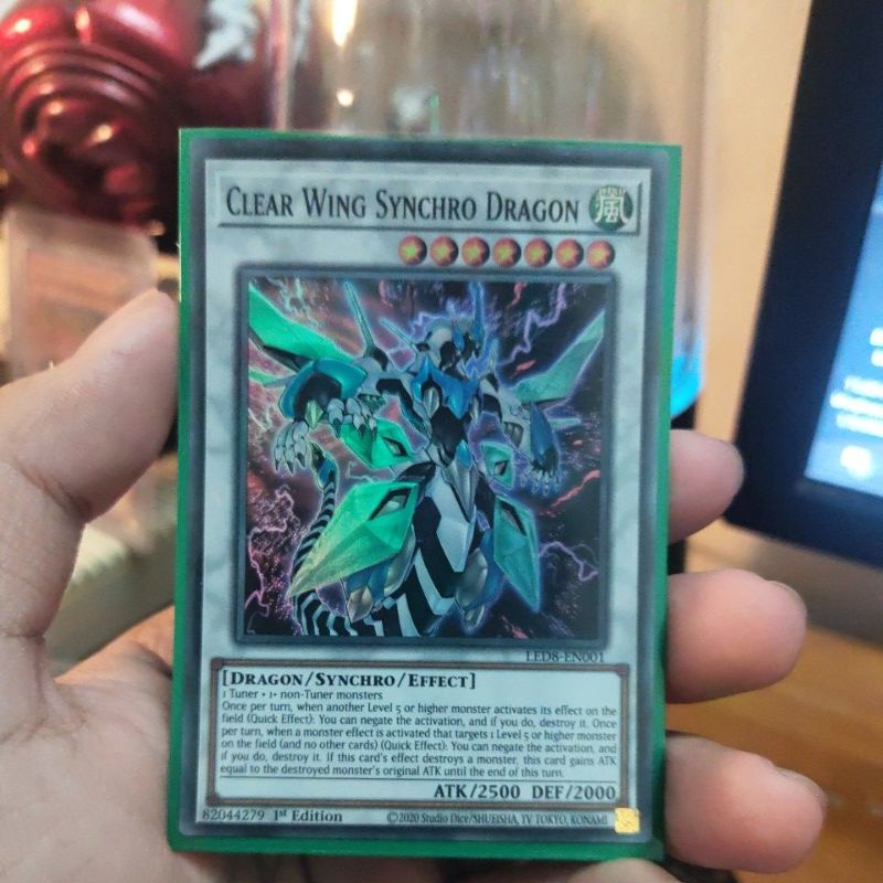 Thẻ bài Yugioh Clear Wing Synchro Dragon - Super