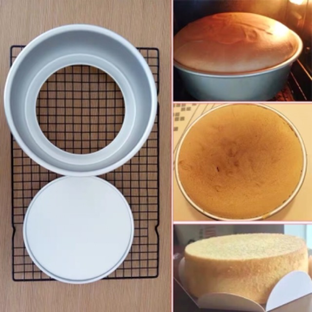 Khuôn bánh gato tròn đúc đế rời size to