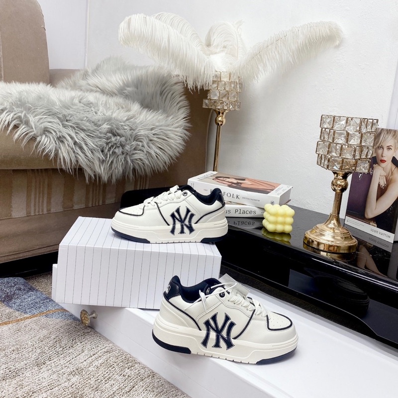 GIÀY M.L.B CHUNKY LINER NY BLA.CK WHITW SC