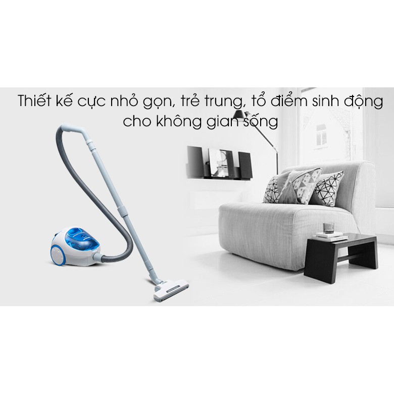 [BẢO HÀNH 12 THÁNG] Máy Hút Bụi Panasonic PAHB-MC-CL305BN46 - Hàng Chính Hãng