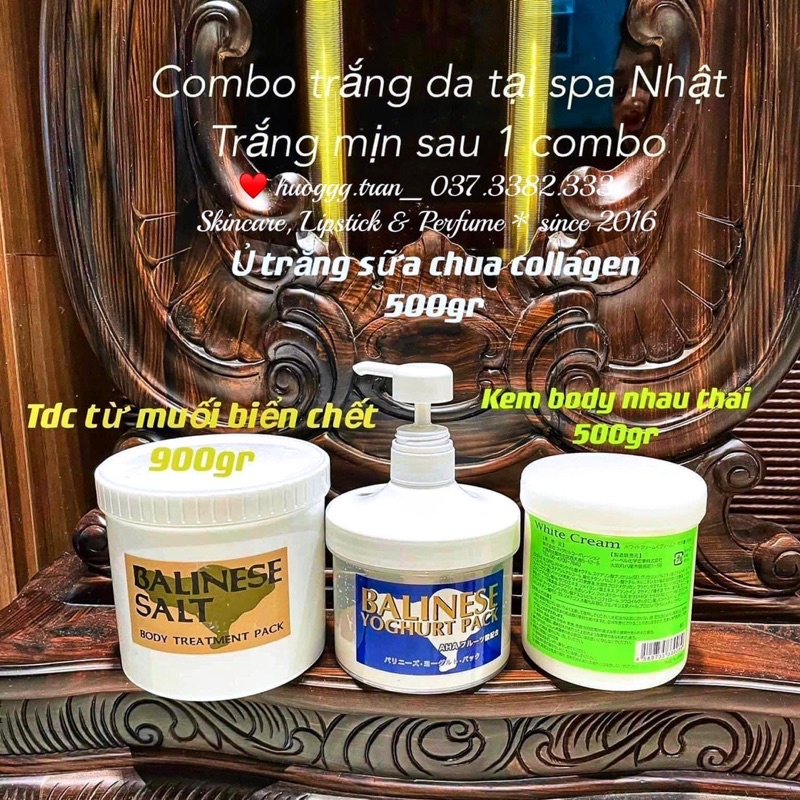 Kem dưỡng trắng da nâng tone tức thì WHITE CREAM BALINESE