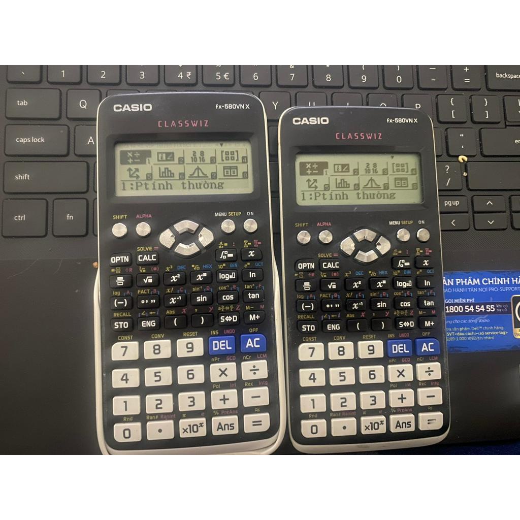Máy tính CASIO FX 580 VN X cũ chính hãng.