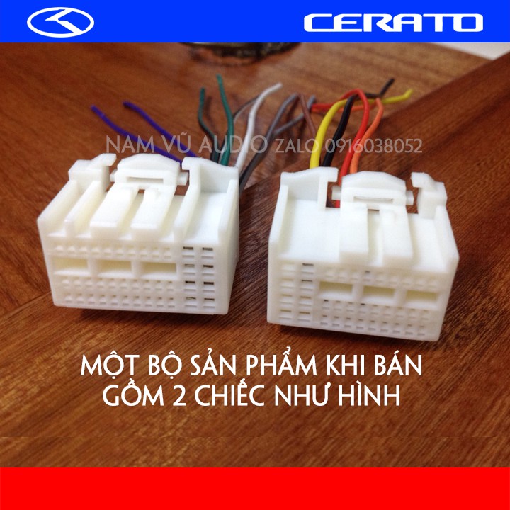 Dây cáp 73 PIN kết nối đầu CD ô tô KIA Cerato 2017 2018 2019