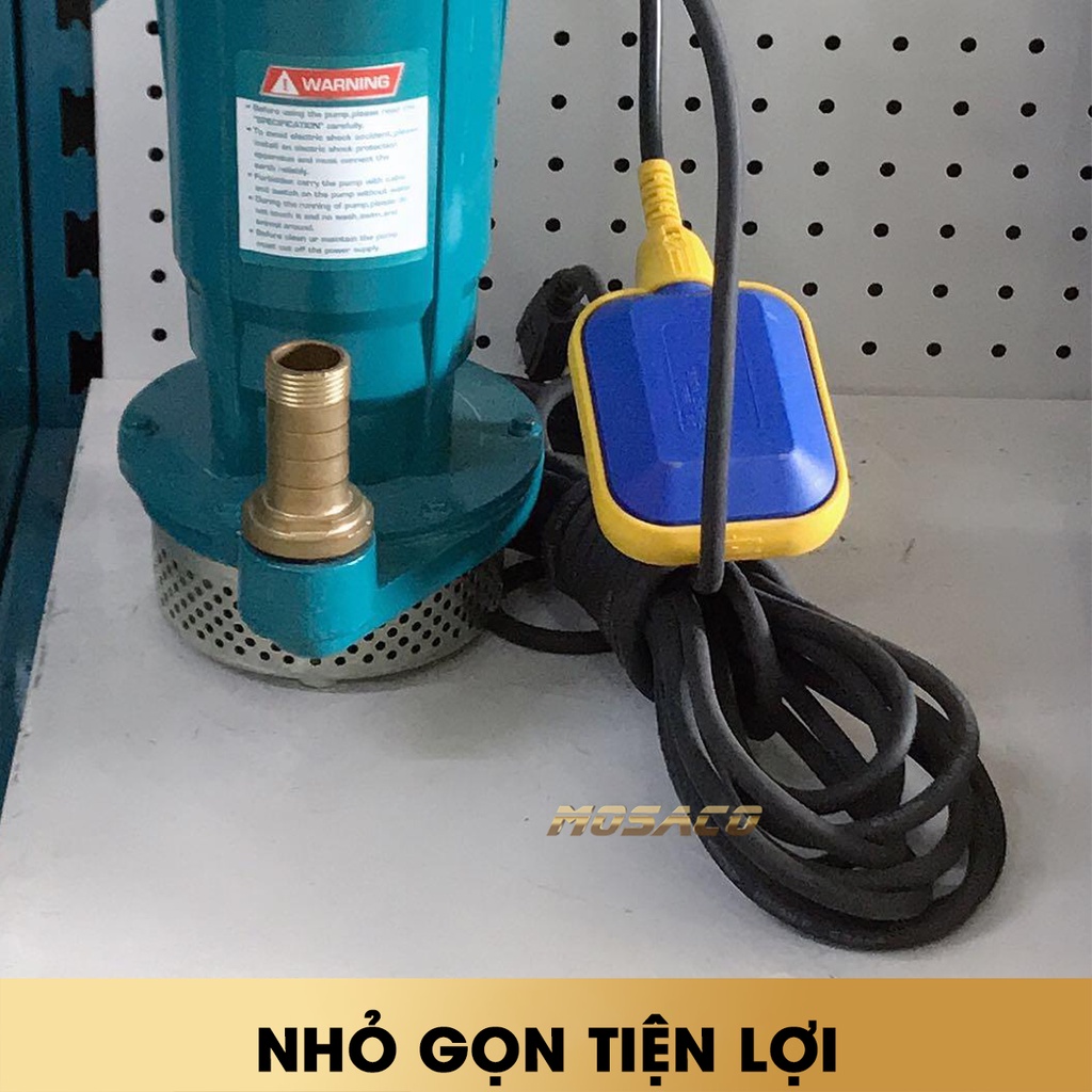 Máy bơm chìm nước sạch TWP63701 370w, kèm công tắc phao. Thiết bị bơm lọc nước, điện áp 220-240V, 50Hz- MOSACO