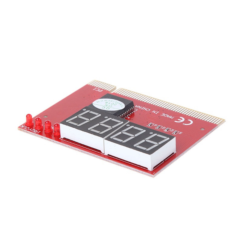 btsg New Computer PCI POST Card Motherboard LED 4-Digit Diagnostic Test PC Analyzer