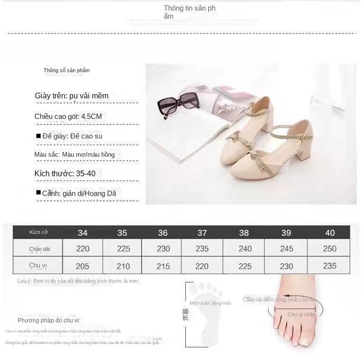 Giày Sandal Cao Gót Hở Ngón Cài Khóa Thời Trang 2023 Dành Cho Nữ