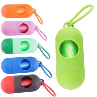Hốt Phần chó mèo ( 1 cục đựng túi nilon và 10 cuộn )