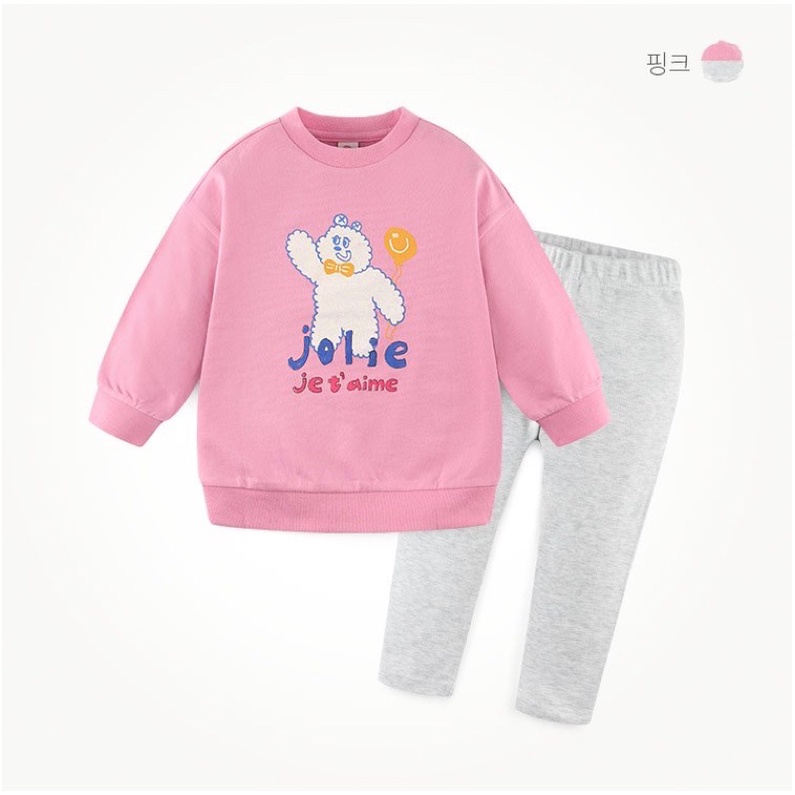 HQ- Bộ nỉ Melisa BTBG size 90-130