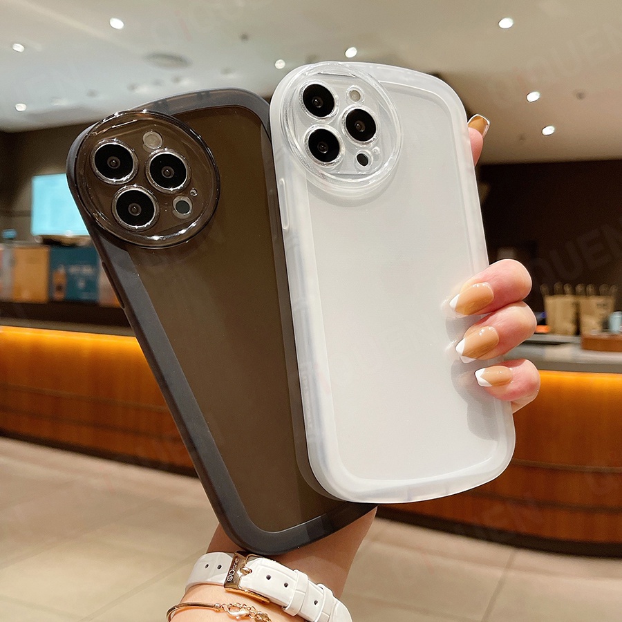 Ốp Điện Thoại TPU Mềm Màu Trong Suốt Hình Cô Gái Mập Cho iPhone 11 / 11 Pro Max/ 12 / 12 Pro Max / 13 / 13 Pro / 13 Pro Max / X / XS / XS Max / 7 8 Plus