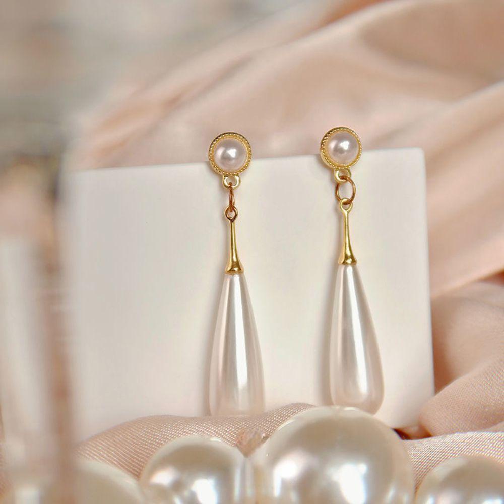 Bông Tai Dáng Dài Phong Cách Baroque Tinh Tế 2Lip