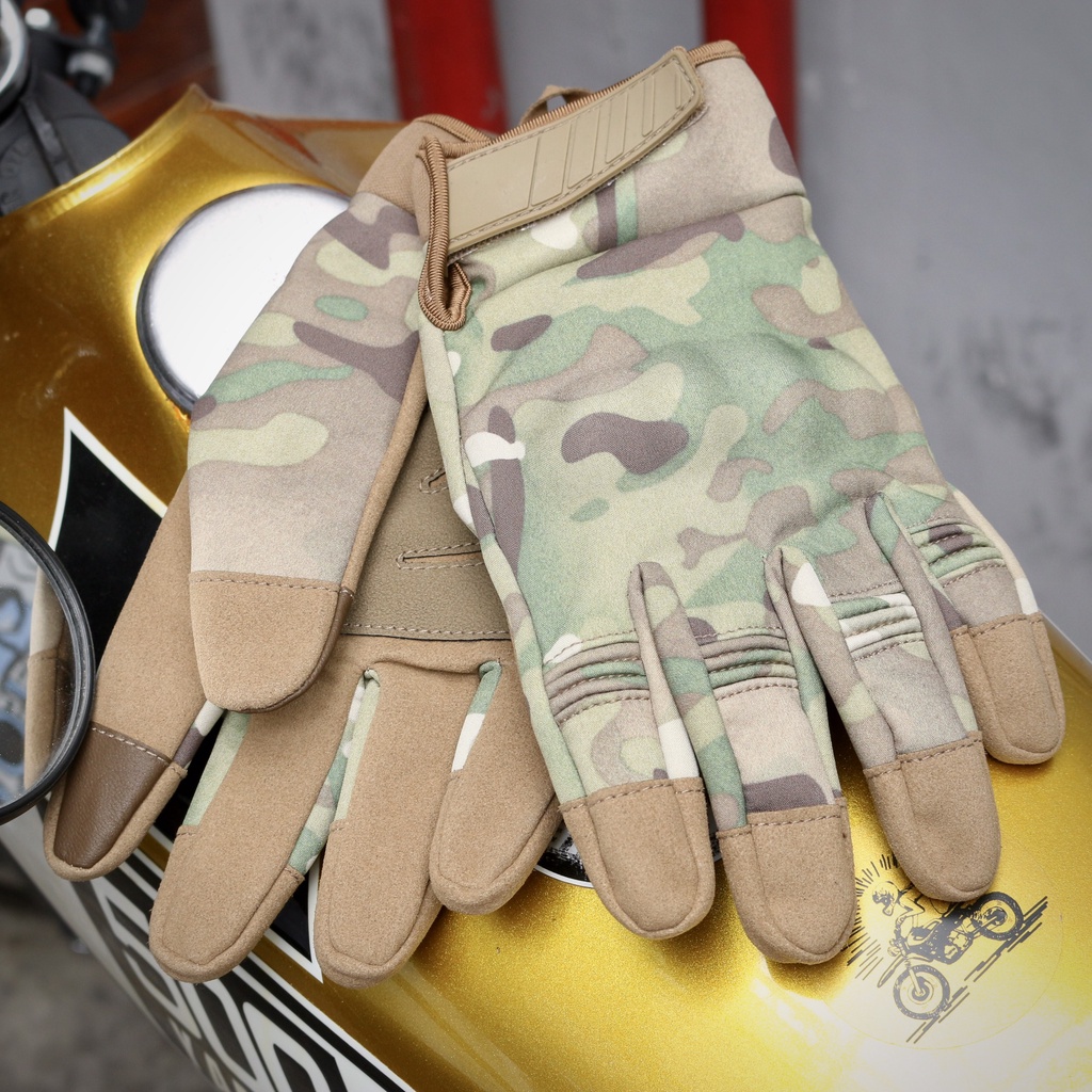 Găng tay dài ngón Raw MPact thường bảo hộ dành cho người đi xe máy Arrow Shop