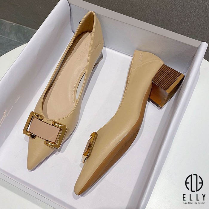 Giày nữ cao cấp da thật ELLY – EGT192