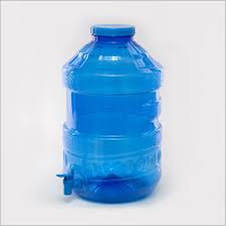 Vỏ bình nước cổ rộng 20L có vòi (Nhựa Song Long)