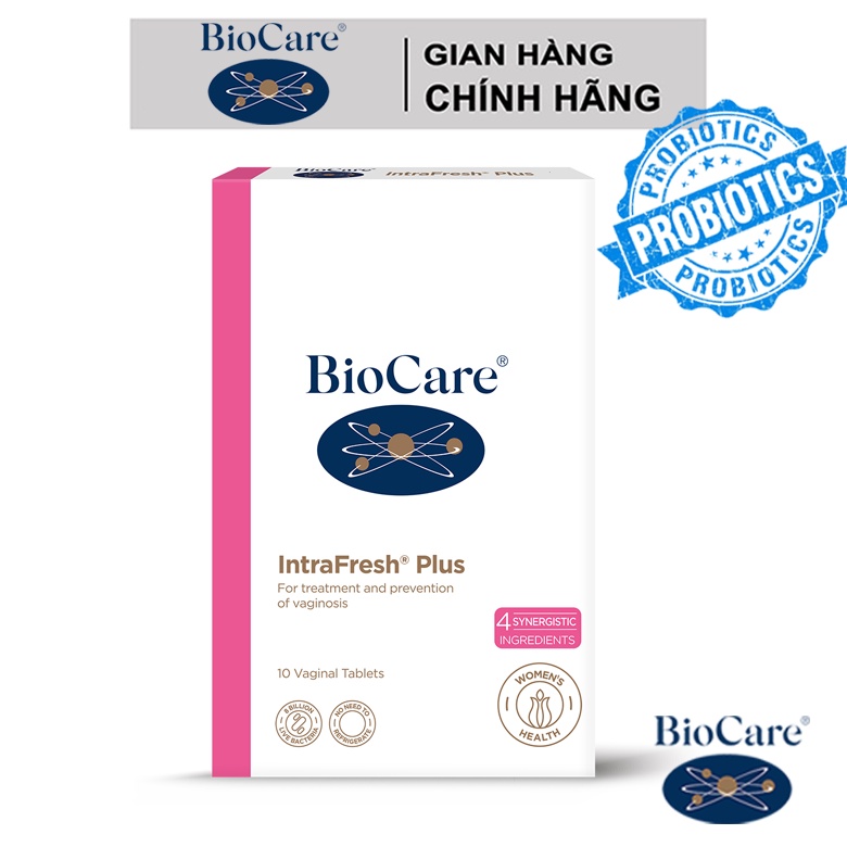 Viên Biocare Intrafresh Plus (Hộp 10 viên)