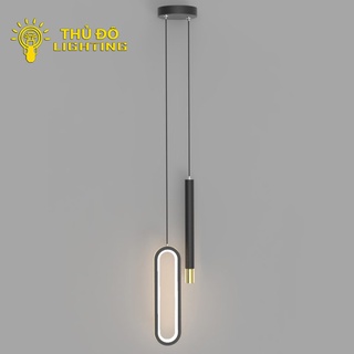 Đèn Thả Decor Hiện Đại Trang Trí Phòng Ngủ Phòng Đọc THỦ ĐÔ LIGHTING Chất Liệu Hợp Kim Cao Cấp Led 3 Chế Độ DT001