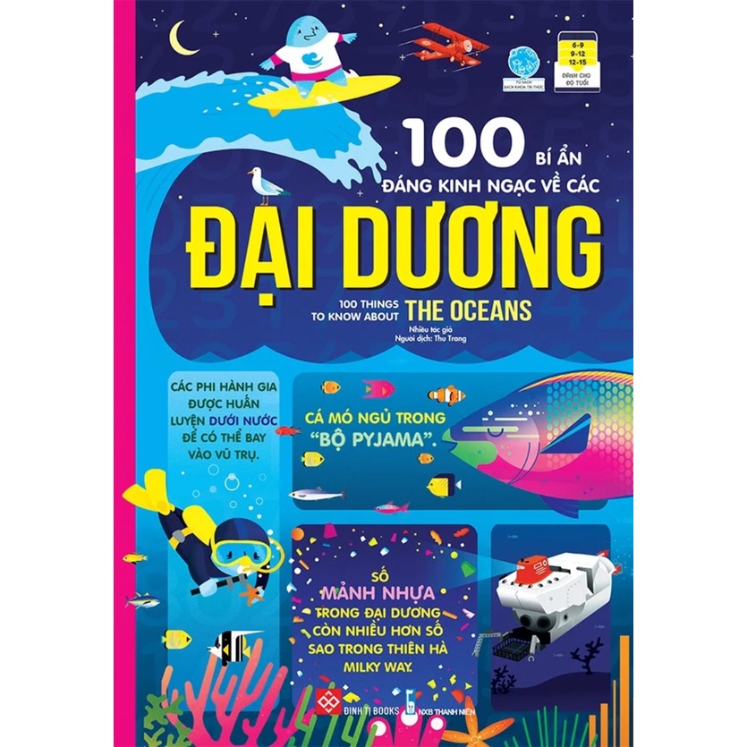 Sách - 100 Bí Ẩn Đáng Kinh Ngạc Về Các Đại Dương