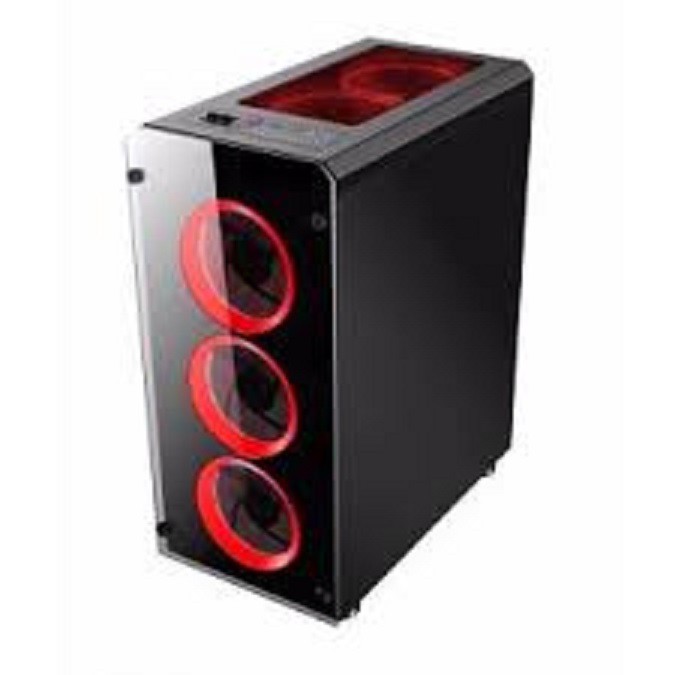 Case thùng máy tính VSP GAMING CHASSIS-B15 - Mặt Gương - Nắp Hông trong Suốt không kèm đèn