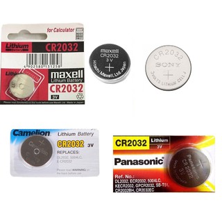 Pin cúc áo, Pin Cmos CR2032 SONY, Panasonic, Maxel .. hàng cao cấp Made in JAPAN cho Mainboard và các thiết bị điện tử