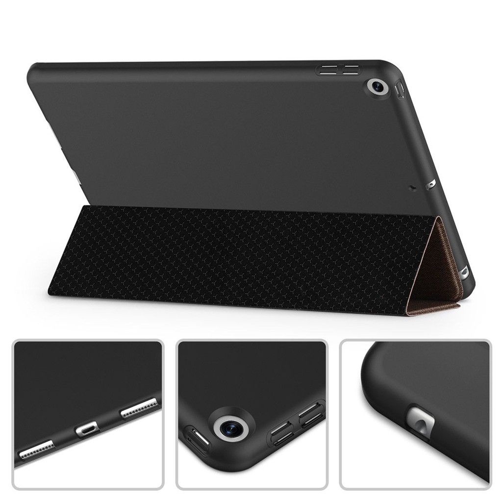 Bao da cho iPad gen 7 gen 8 10.2 inch / iPad Pro 10.5/ Air3 10.5 có khay đựng bút | BigBuy360 - bigbuy360.vn