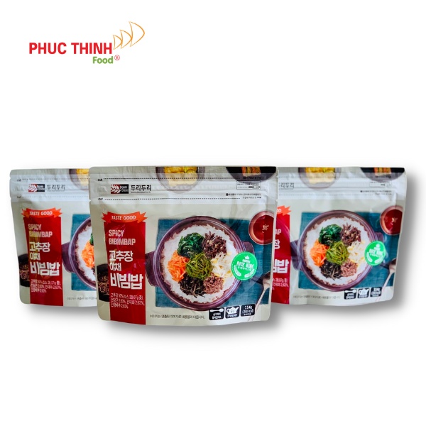 Cơm Trộn Bibimbap Hàn Quốc DOORI DOORI Xốt Cay Gói 114g