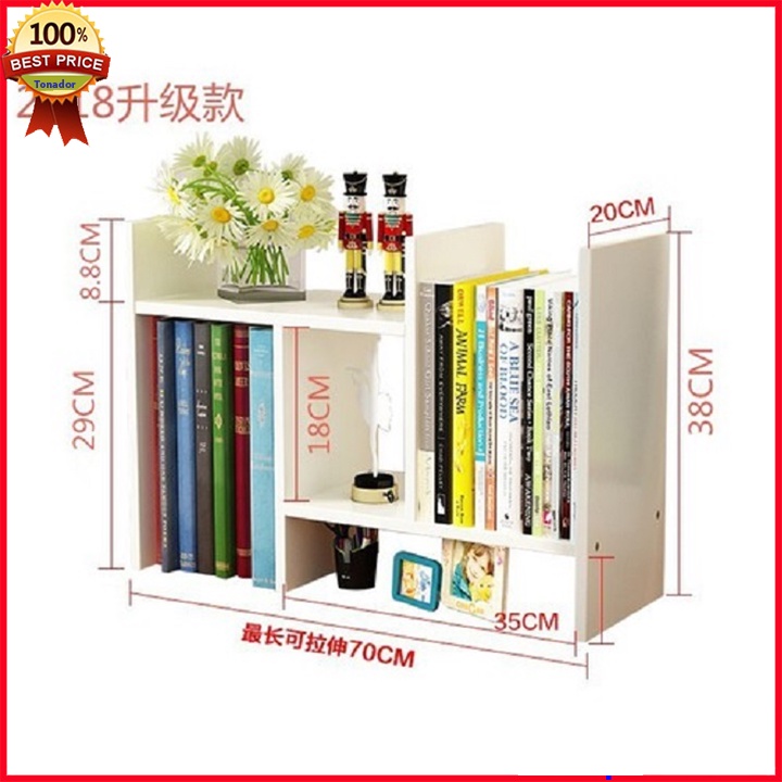 KỆ SÁCH GỖ ĐỂ BÀN MINI - KỆ ĐA NĂNG