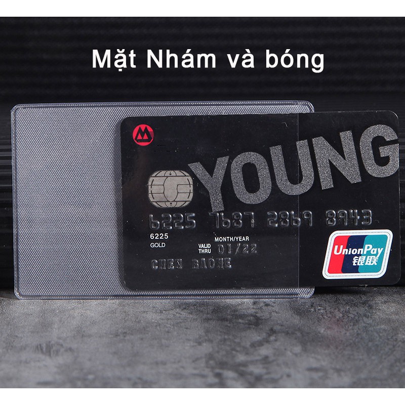 Vỏ Bọc Thẻ ATM, CMND, CCCD, Thẻ Nhân Viên Bảo Vệ Chống Xước