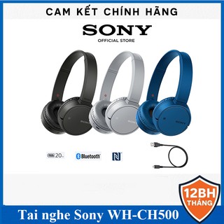 Tai nghe Sony không dây WH-CH500 Mới 100% Nguyên Seal - Hàng Chính Hãng