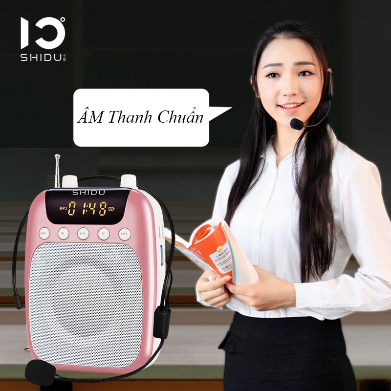 Mic trợ giảng không dây Goden House chuyên nghiệp, mic và loa trợ giảng tiện lợi cho giáo viên,hướng dẫn viên