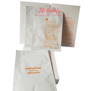 Mặt nạ vitamin 681 esthemax khóa ẩm dưỡng ẩm trắng sáng mềm mịn da
