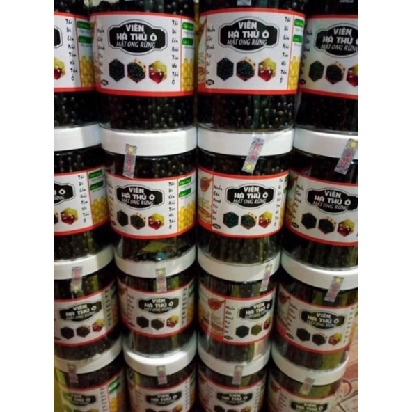 Viên hà thủ ô đỏ mật ong 1kg ngon tác dụng đen tóc