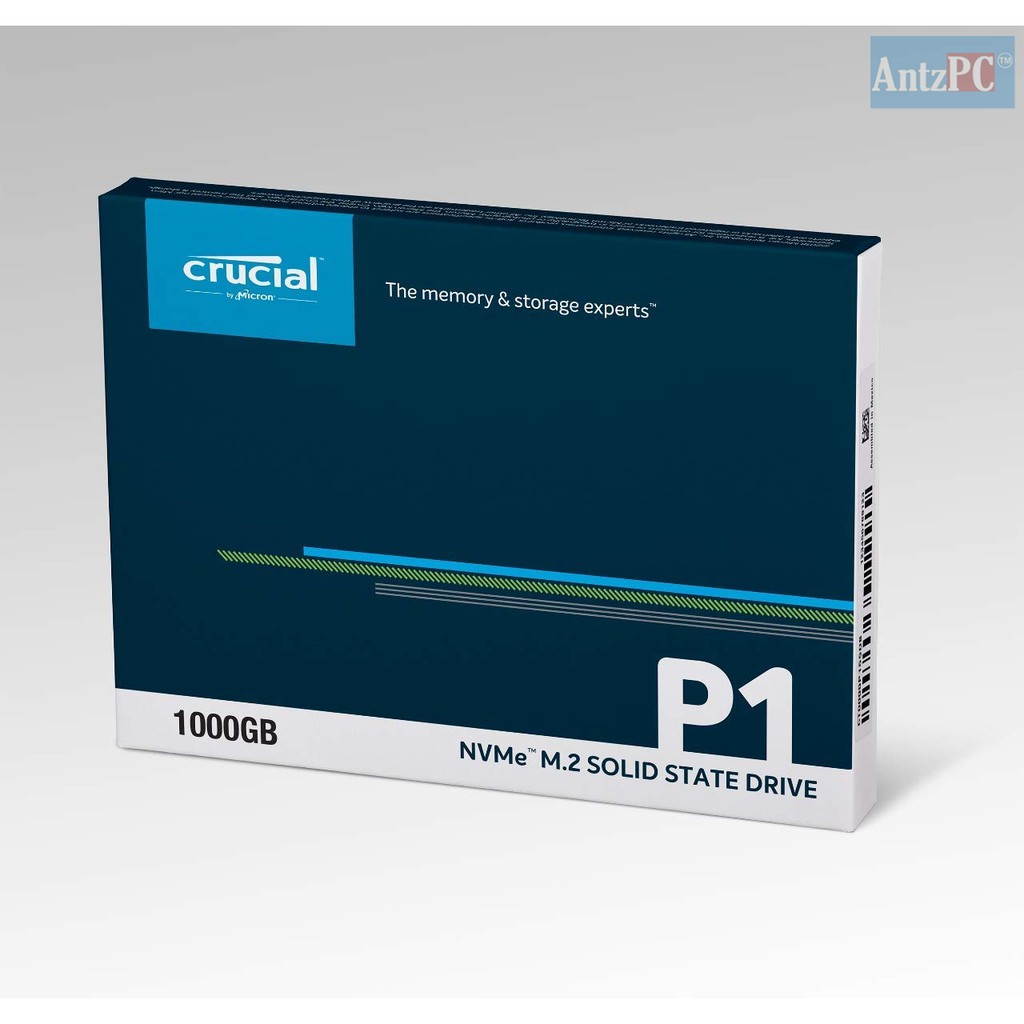 Ổ cứng SSD Crucial P1 500GB 1TB M.2 2280 NVMe [US] - BH 36 Tháng