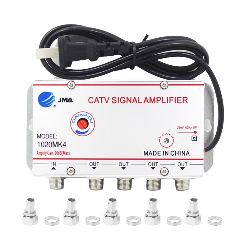 Ăng Ten Khuếch Đại Tín Hiệu CATV TV 4 Chiều 1