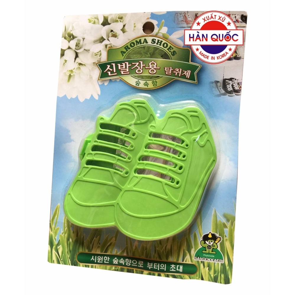 Túi thơm khử mùi hôi tủ giầy dép Sandokkabi Hương Bạc Hà TI726